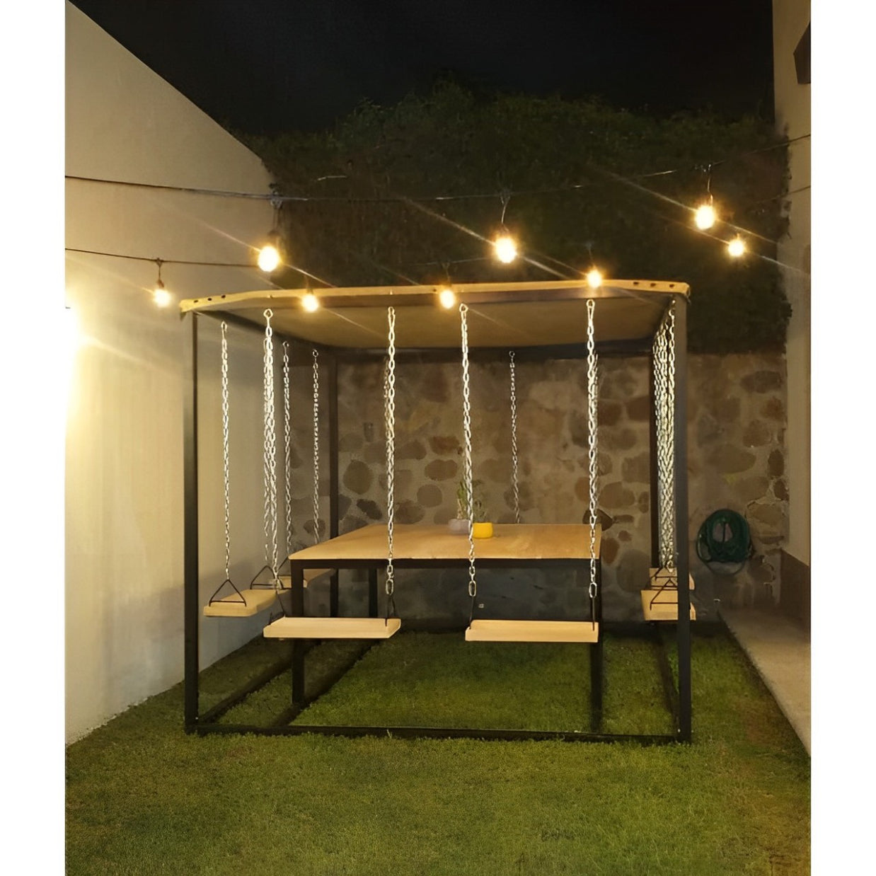COMEDOR CON COLUMPIOS PARA 8 PERSONAS