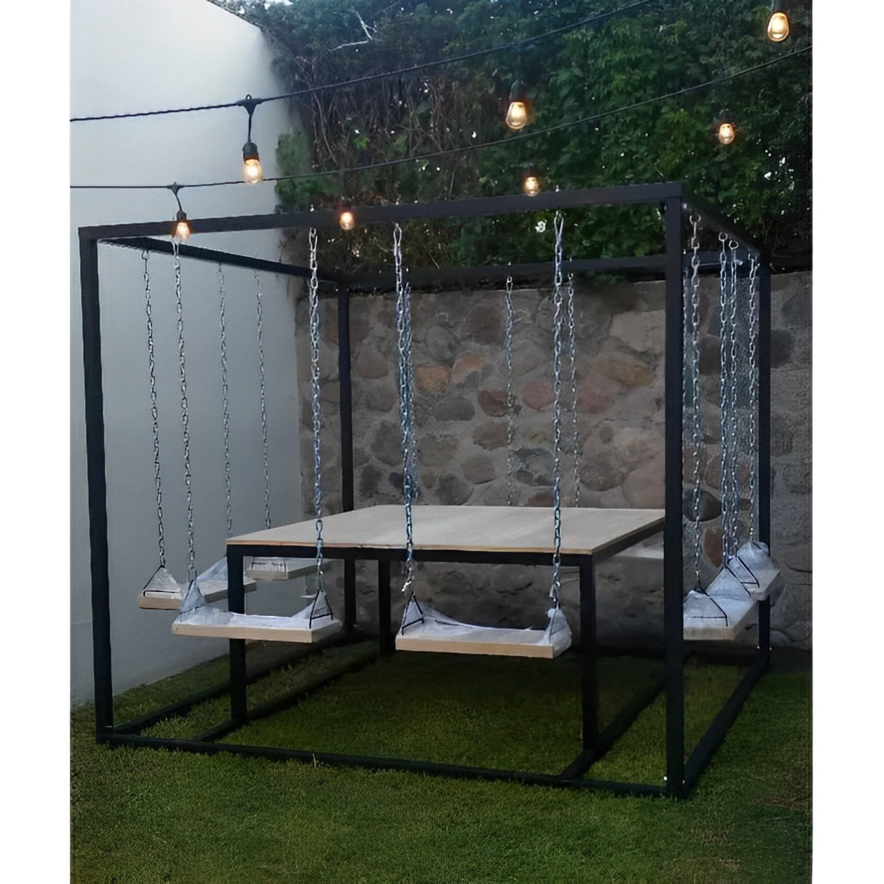 COMEDOR CON COLUMPIOS PARA 8 PERSONAS