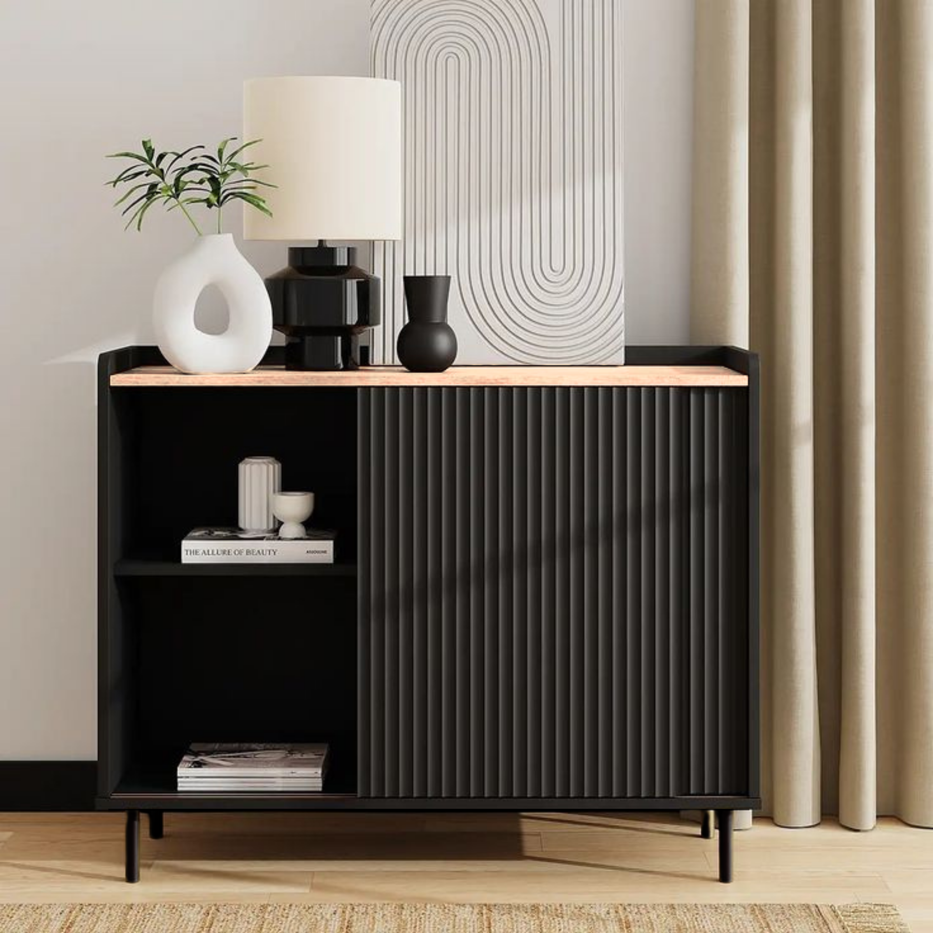 CREDENZA ESTILO INDUSTRIAL 019
