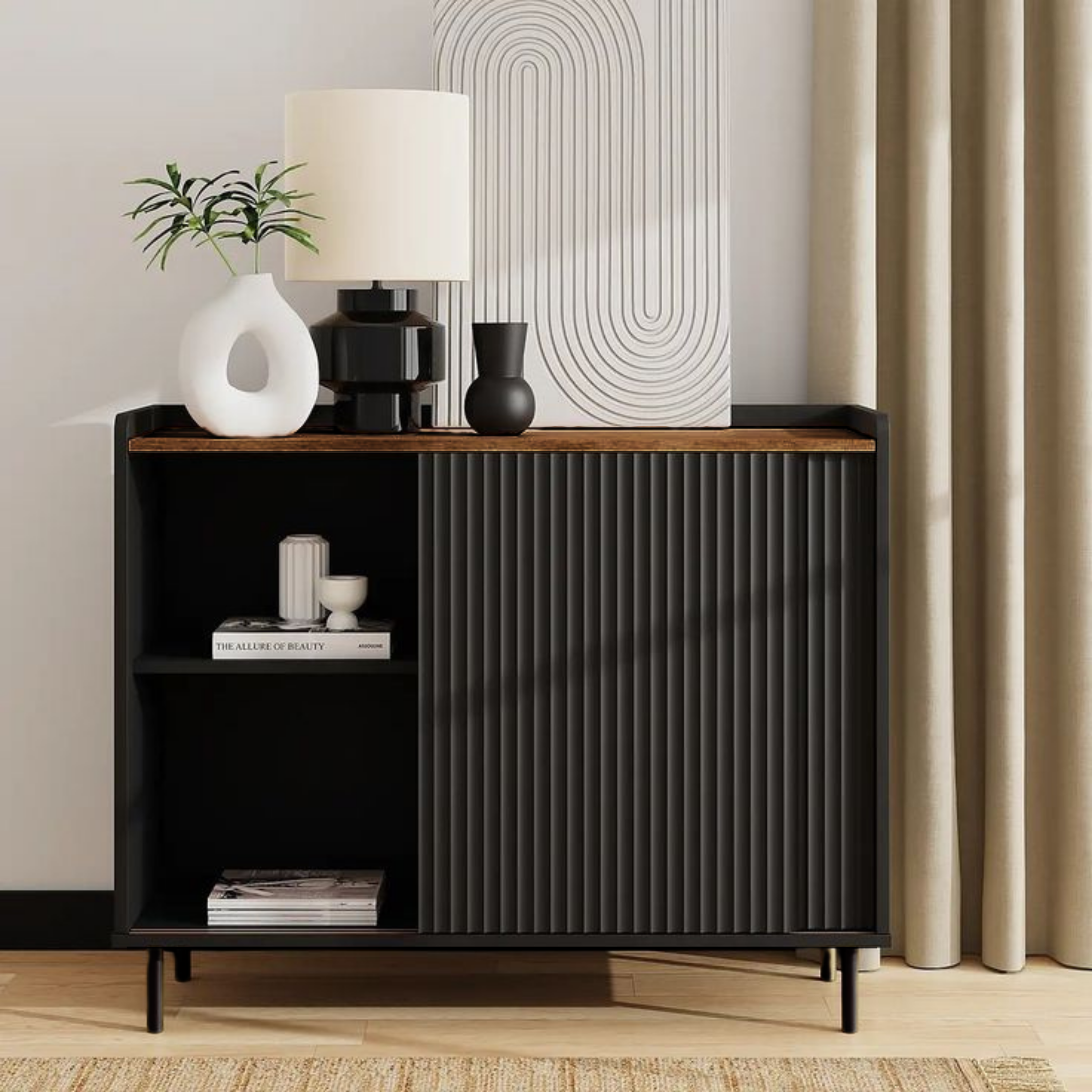 CREDENZA ESTILO INDUSTRIAL 019