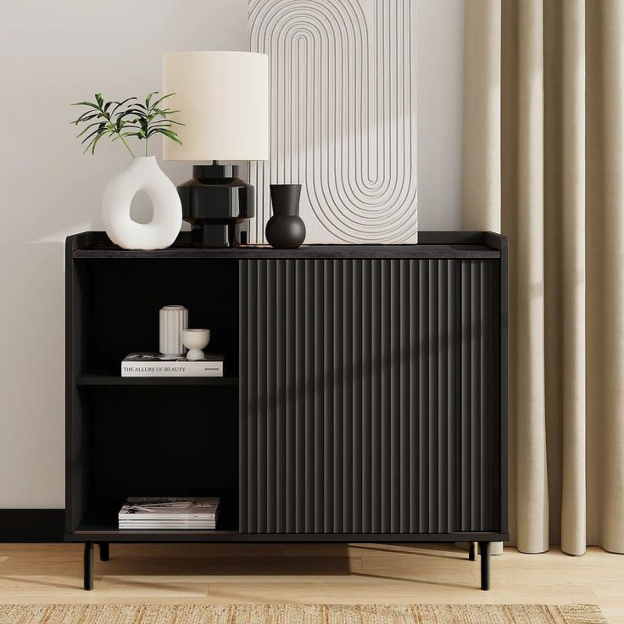 CREDENZA ESTILO INDUSTRIAL 019