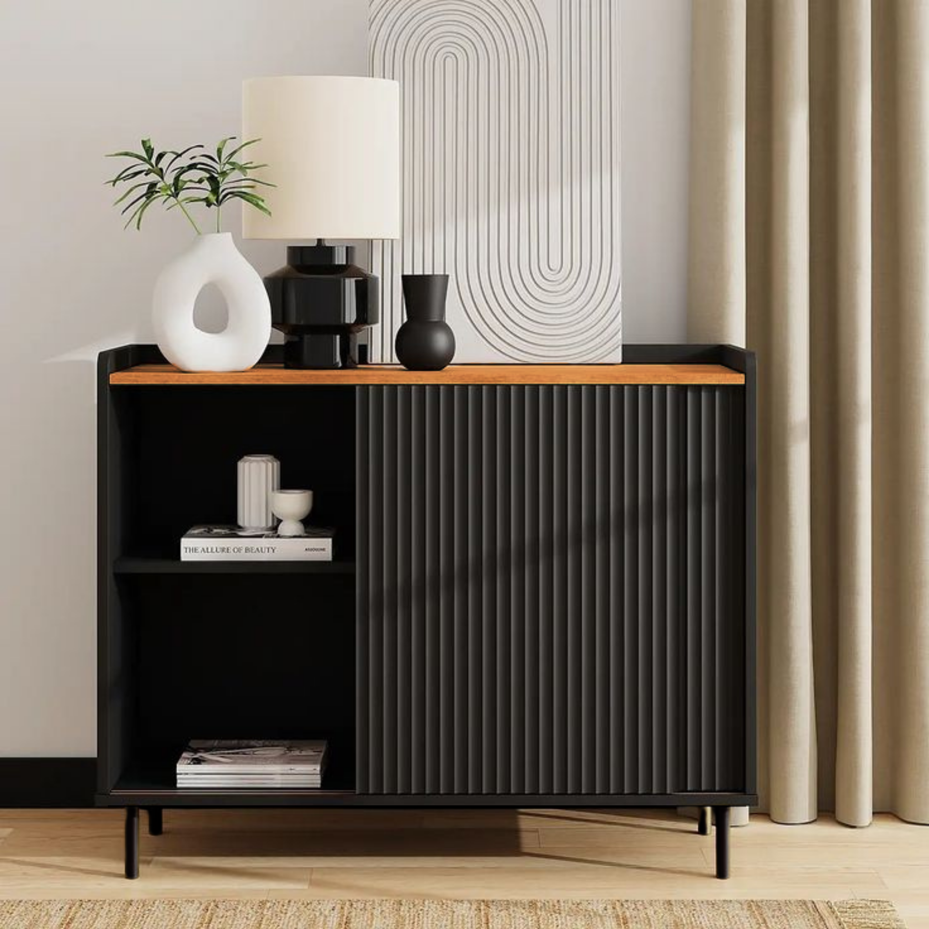 CREDENZA ESTILO INDUSTRIAL 019