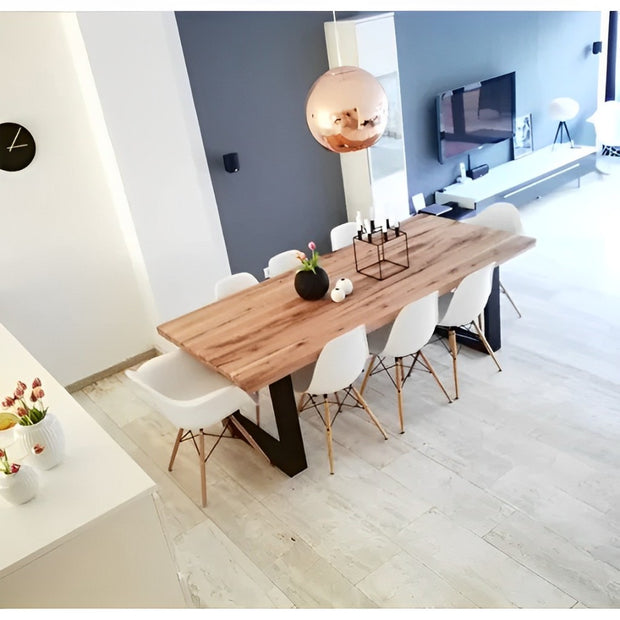 MESA PARA COMEDOR FEZ ESTILO INDUSTRIAL