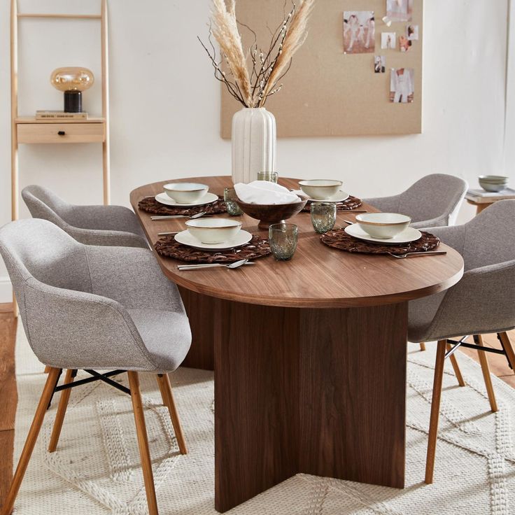 MESA PARA COMEDOR HAWAII ESTILO INDUSTRIAL