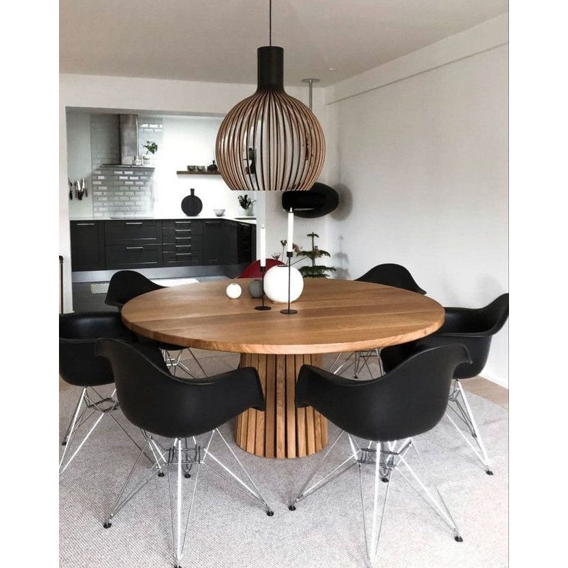 MESA PARA COMEDOR VAIL ESTILO INDUSTRIAL