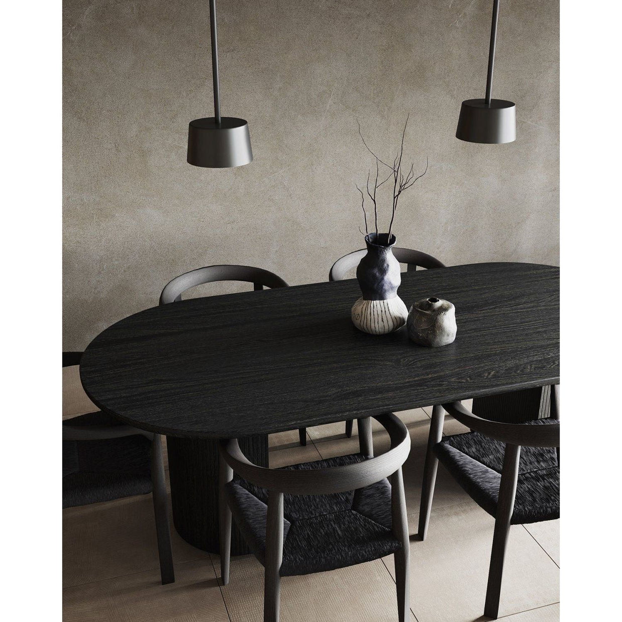 MESA PARA COMEDOR ZERMATT ESTILO INDUSTRIAL