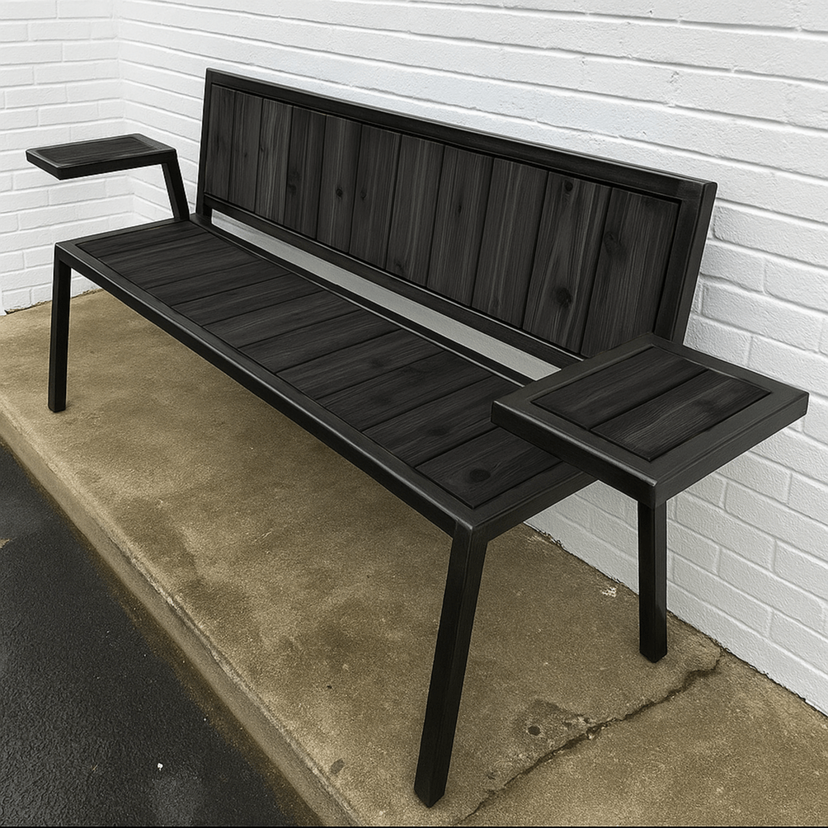BANCA CON RESPALDO DE ESTILO INDUSTRIAL 301 - shopBANCA CON RESPALDO DE ESTILO INDUSTRIAL 301Bancas para exterior_name