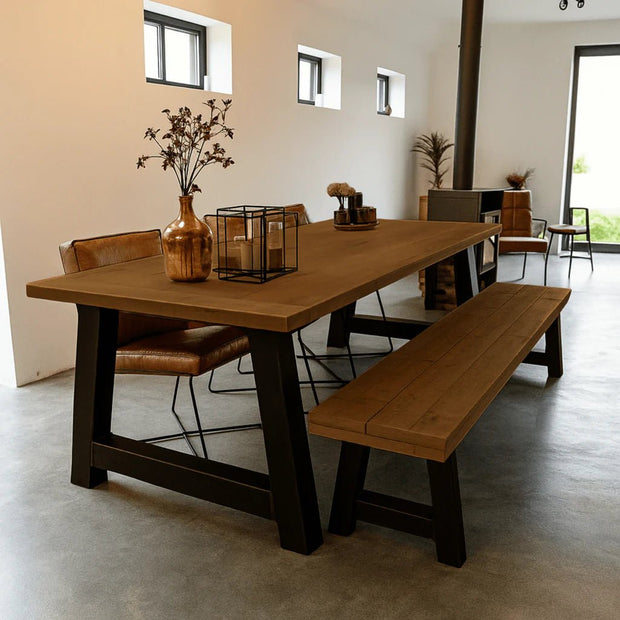 BANCA PARA MESA PARA COMEDOR KIOTO ESTILO INDUSTRIAL - shopBANCA PARA MESA PARA COMEDOR KIOTO ESTILO INDUSTRIALComedores_name