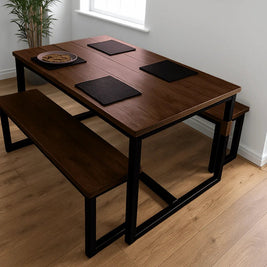 BANCA PARA MESA PARA COMEDOR LORETO ESTILO INDUSTRIAL - shopBANCA PARA MESA PARA COMEDOR LORETO ESTILO INDUSTRIALComedores_name