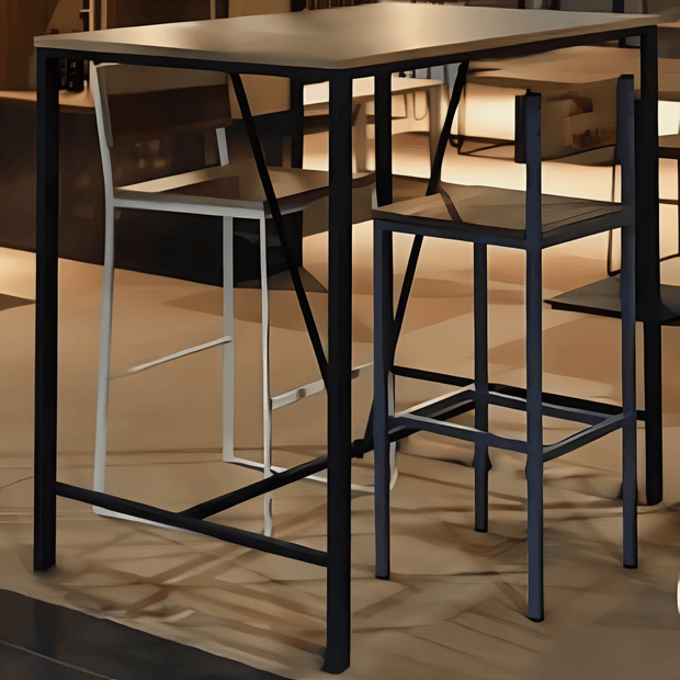 BANCO ALTO DE ESTILO INDUSTRIAL 410 - shopBANCO ALTO DE ESTILO INDUSTRIAL 410Bancos de comedor y cocina_name