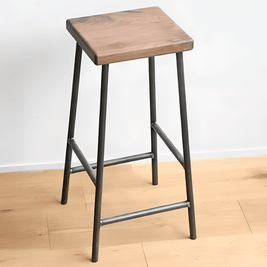 BANCO ALTO DE ESTILO INDUSTRIAL 507 - shopBANCO ALTO DE ESTILO INDUSTRIAL 507Bancos de comedor y cocina_name