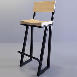 BANCO ALTO PARA BARRA ESTILO INDUSTRIAL 506 - shopBANCO ALTO PARA BARRA ESTILO INDUSTRIAL 506Bancos de comedor y cocina_name