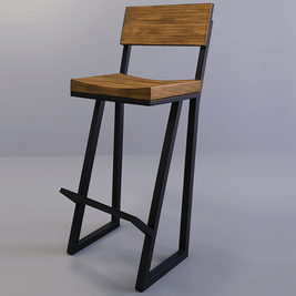 BANCO ALTO PARA BARRA ESTILO INDUSTRIAL 506 - shopBANCO ALTO PARA BARRA ESTILO INDUSTRIAL 506Bancos de comedor y cocina_name