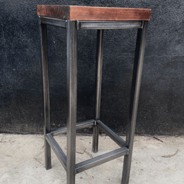 BANCO ALTO RECTO ESTILO INDUSTRIAL 499 - shopBANCO ALTO RECTO ESTILO INDUSTRIAL 499Bancos de comedor y cocina_name