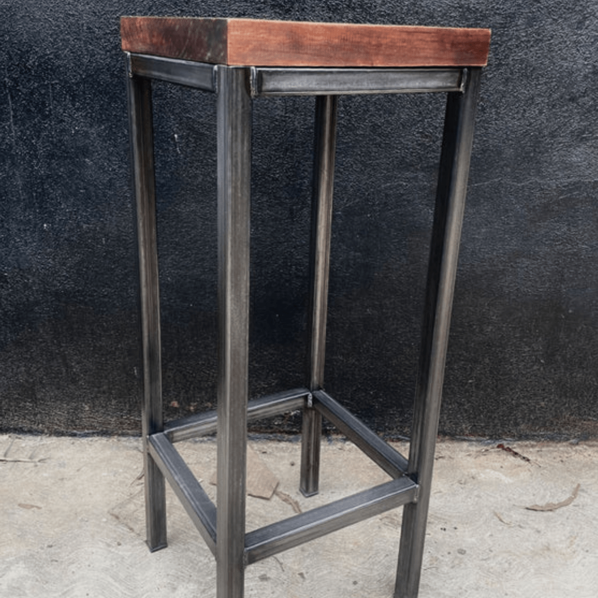 BANCO ALTO RECTO ESTILO INDUSTRIAL 499 - shopBANCO ALTO RECTO ESTILO INDUSTRIAL 499Bancos de comedor y cocina_name