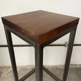 BANCO ALTO RECTO ESTILO INDUSTRIAL 499 - shopBANCO ALTO RECTO ESTILO INDUSTRIAL 499Bancos de comedor y cocina_name