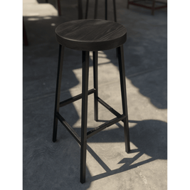 BANCO ALTO REDONDO PARA BARRA DE ESTILO INDUSTRIAL 409 - shopBANCO ALTO REDONDO PARA BARRA DE ESTILO INDUSTRIAL 409Bancos de comedor y cocina_name