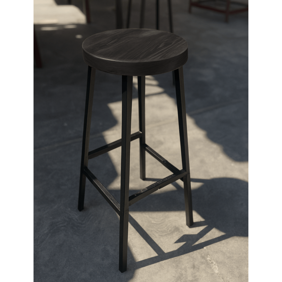 BANCO ALTO REDONDO PARA BARRA DE ESTILO INDUSTRIAL 409 - shopBANCO ALTO REDONDO PARA BARRA DE ESTILO INDUSTRIAL 409Bancos de comedor y cocina_name