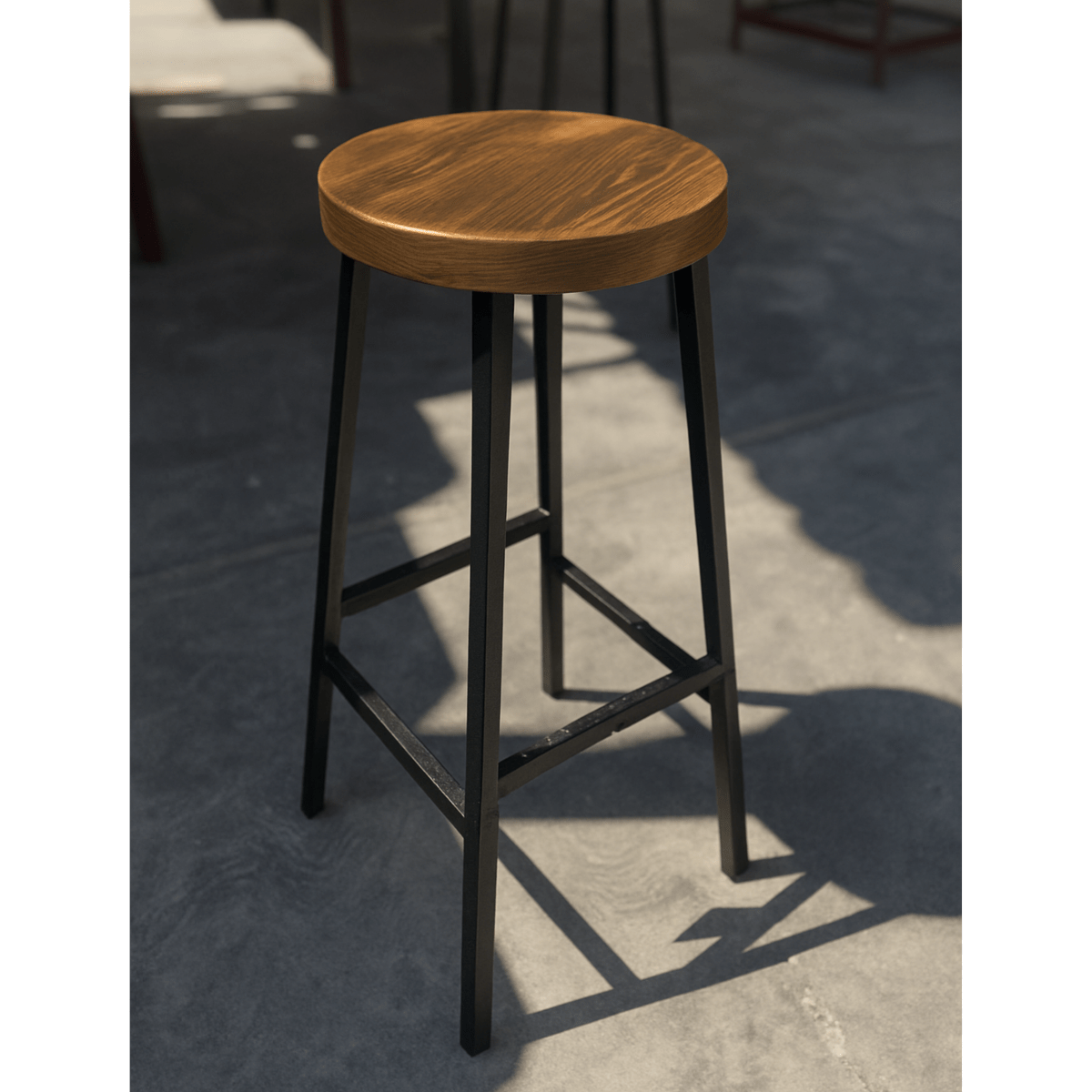 BANCO ALTO REDONDO PARA BARRA DE ESTILO INDUSTRIAL 409 - shopBANCO ALTO REDONDO PARA BARRA DE ESTILO INDUSTRIAL 409Bancos de comedor y cocina_name