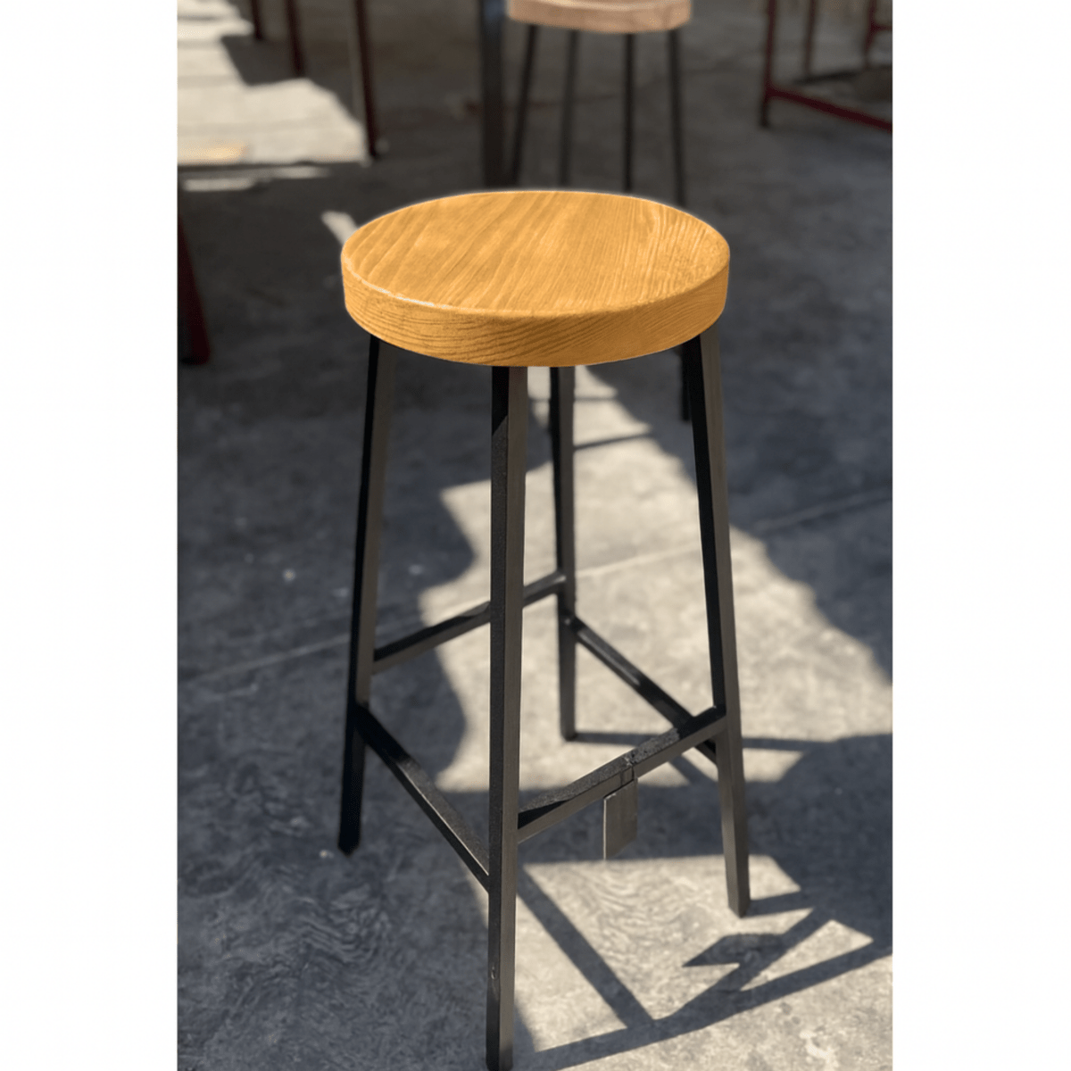 BANCO ALTO REDONDO PARA BARRA DE ESTILO INDUSTRIAL 409 - shopBANCO ALTO REDONDO PARA BARRA DE ESTILO INDUSTRIAL 409Bancos de comedor y cocina_name