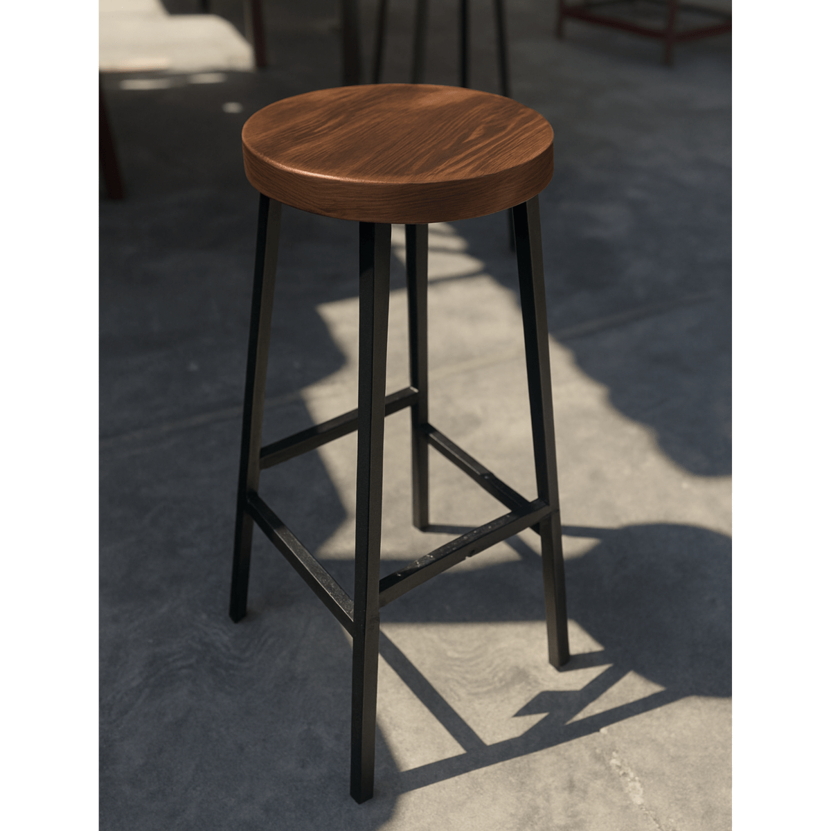 BANCO ALTO REDONDO PARA BARRA DE ESTILO INDUSTRIAL 409 - shopBANCO ALTO REDONDO PARA BARRA DE ESTILO INDUSTRIAL 409Bancos de comedor y cocina_name