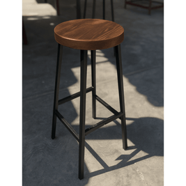 BANCO ALTO REDONDO PARA BARRA DE ESTILO INDUSTRIAL 409 - shopBANCO ALTO REDONDO PARA BARRA DE ESTILO INDUSTRIAL 409Bancos de comedor y cocina_name