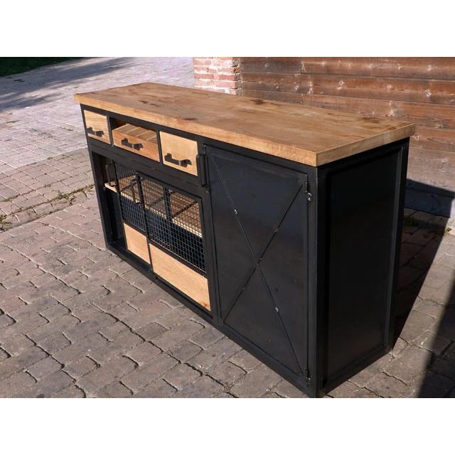 BARRA ALTA ESTILO INDUSTRIAL 802 - shopBARRA ALTA ESTILO INDUSTRIAL 802Bancos de comedor y cocina_name