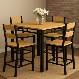 MESA ALTA PARA RESTAURANTE DE ESTILO INDUSTRIAL 304 - shopMESA ALTA PARA RESTAURANTE DE ESTILO INDUSTRIAL 304_name