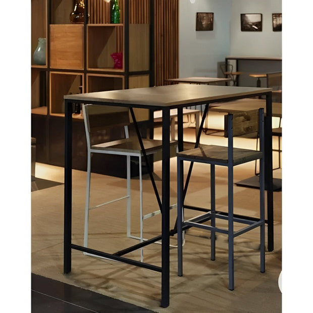 MESA ALTA PARA RESTAURANTE ESTILO INDUSTRIAL 305 - shopMESA ALTA PARA RESTAURANTE ESTILO INDUSTRIAL 305_name