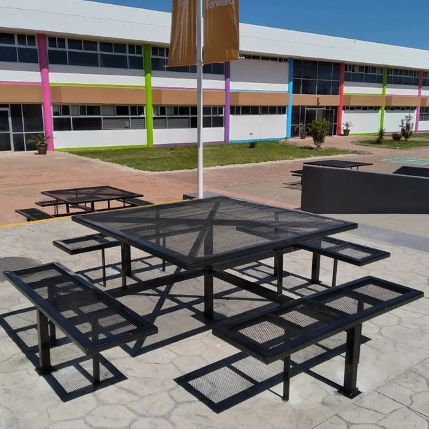 MESA CON 4 BANCAS PARA EXTERIORES - shopMESA CON 4 BANCAS PARA EXTERIORESComedores_name