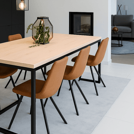 MESA PARA COMEDOR BOTSWANA ESTILO INDUSTRIAL - shopMESA PARA COMEDOR BOTSWANA ESTILO INDUSTRIAL_name