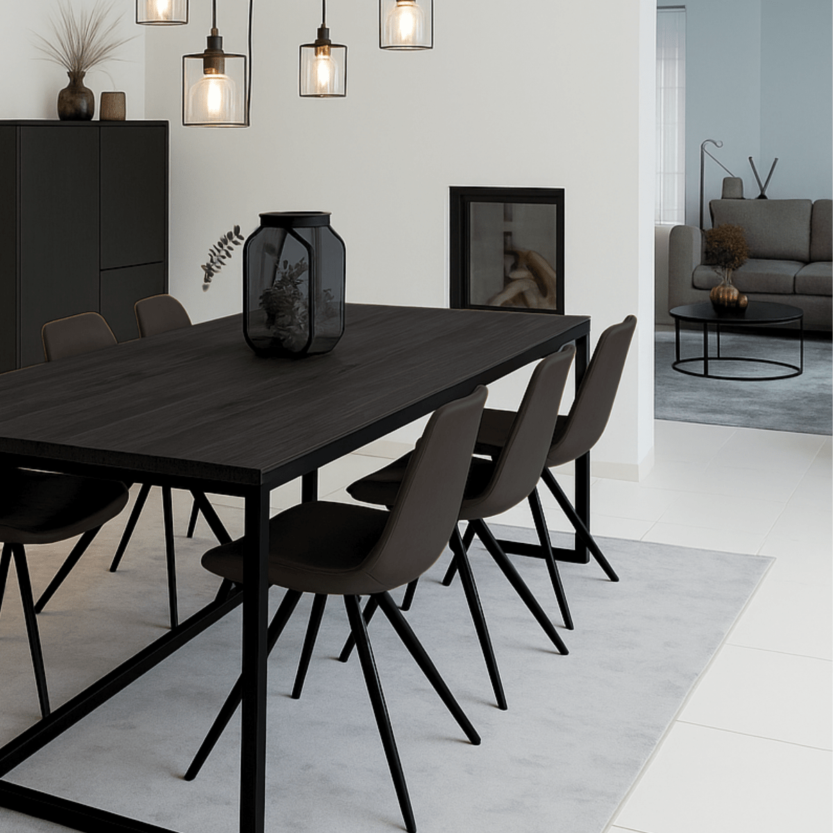 MESA PARA COMEDOR BOTSWANA ESTILO INDUSTRIAL - shopMESA PARA COMEDOR BOTSWANA ESTILO INDUSTRIAL_name