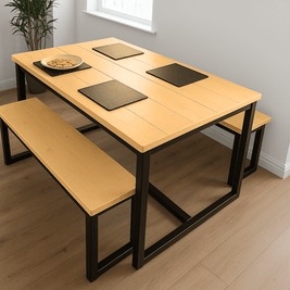 MESA PARA COMEDOR LORETO ESTILO INDUSTRIAL - shopMESA PARA COMEDOR LORETO ESTILO INDUSTRIALComedores_name