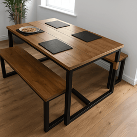 MESA PARA COMEDOR LORETO ESTILO INDUSTRIAL - shopMESA PARA COMEDOR LORETO ESTILO INDUSTRIALComedores_name