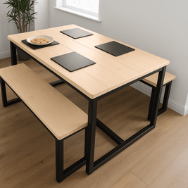 MESA PARA COMEDOR LORETO ESTILO INDUSTRIAL - shopMESA PARA COMEDOR LORETO ESTILO INDUSTRIALComedores_name