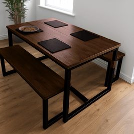 MESA PARA COMEDOR LORETO ESTILO INDUSTRIAL - shopMESA PARA COMEDOR LORETO ESTILO INDUSTRIALComedores_name