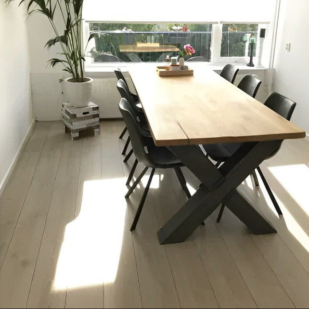 MESA PARA COMEDOR X de 4" DE ESTILO INDUSTRIAL - shopMESA PARA COMEDOR X de 4" DE ESTILO INDUSTRIALComedores_name