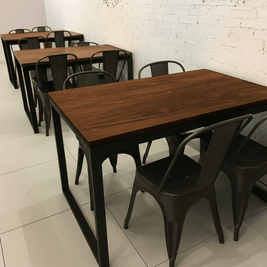 MESA PARA RESTAURANTE DE ESTILO INDUSTRIAL 301 - shopMESA PARA RESTAURANTE DE ESTILO INDUSTRIAL 301_name