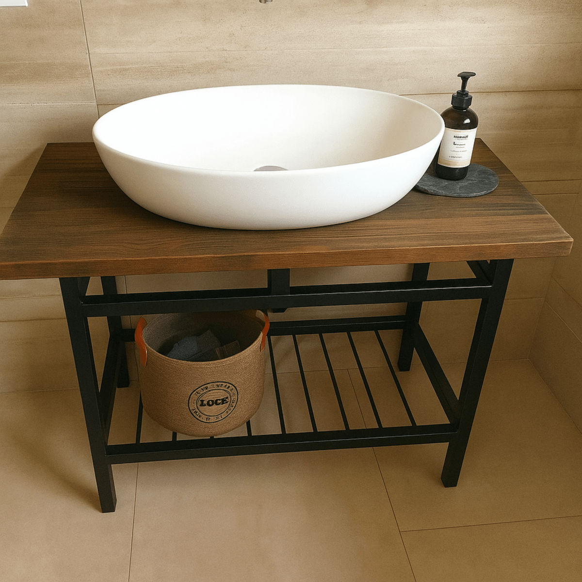 MUEBLE DE BAÑO CON REJILLA ESTILO INDUSTRIAL 102 - shopMUEBLE DE BAÑO CON REJILLA ESTILO INDUSTRIAL 102Accesorios para el hogar_name