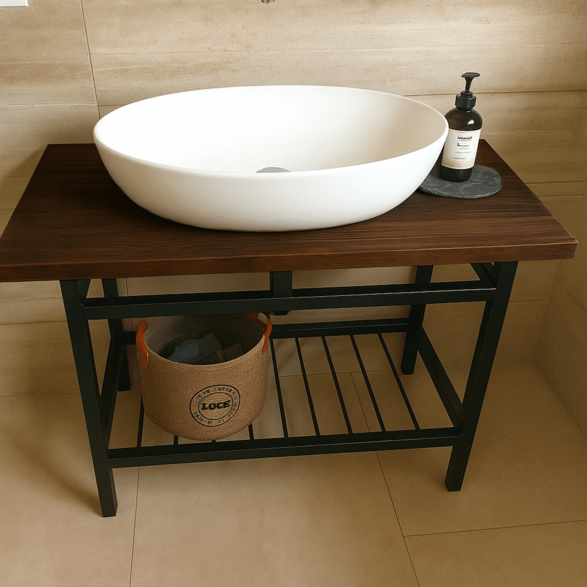 MUEBLE DE BAÑO CON REJILLA ESTILO INDUSTRIAL 102 - shopMUEBLE DE BAÑO CON REJILLA ESTILO INDUSTRIAL 102Accesorios para el hogar_name
