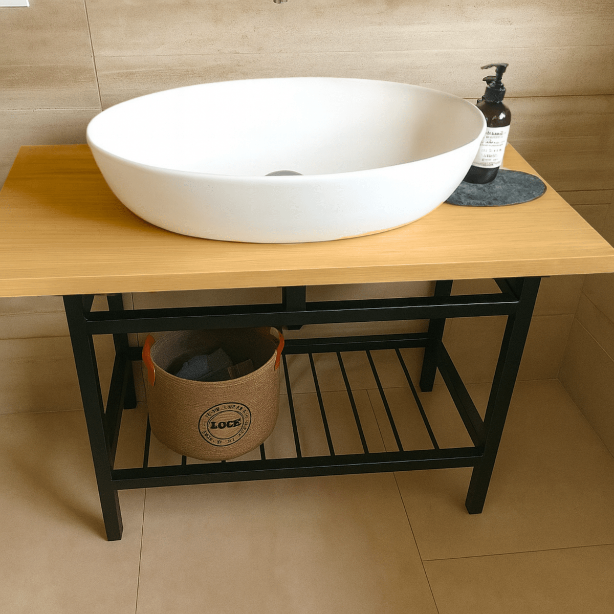 MUEBLE DE BAÑO CON REJILLA ESTILO INDUSTRIAL 102 - shopMUEBLE DE BAÑO CON REJILLA ESTILO INDUSTRIAL 102Accesorios para el hogar_name