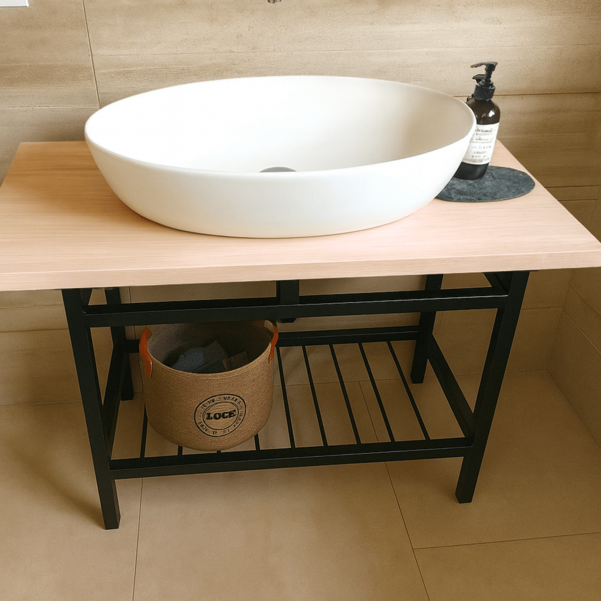 MUEBLE DE BAÑO CON REJILLA ESTILO INDUSTRIAL 102 - shopMUEBLE DE BAÑO CON REJILLA ESTILO INDUSTRIAL 102Accesorios para el hogar_name