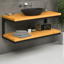 MUEBLE DE BAÑO ESTILO INDUSTRIAL 100 - shopMUEBLE DE BAÑO ESTILO INDUSTRIAL 100Baño_name