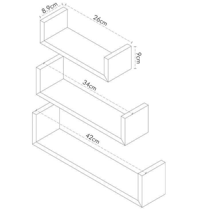 SET DE 3 REPISAS 213 - shopSET DE 3 REPISAS 213Repisas_name