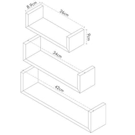 SET DE 3 REPISAS 213 - shopSET DE 3 REPISAS 213Repisas_name