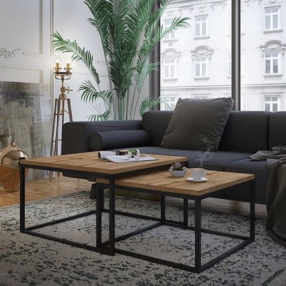 SET DE MESAS DE CENTRO ESTILO INDUSTRIAL 039 - shopSET DE MESAS DE CENTRO ESTILO INDUSTRIAL 039_name