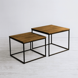SET DE MESAS DE CENTRO ESTILO INDUSTRIAL 039 - shopSET DE MESAS DE CENTRO ESTILO INDUSTRIAL 039_name