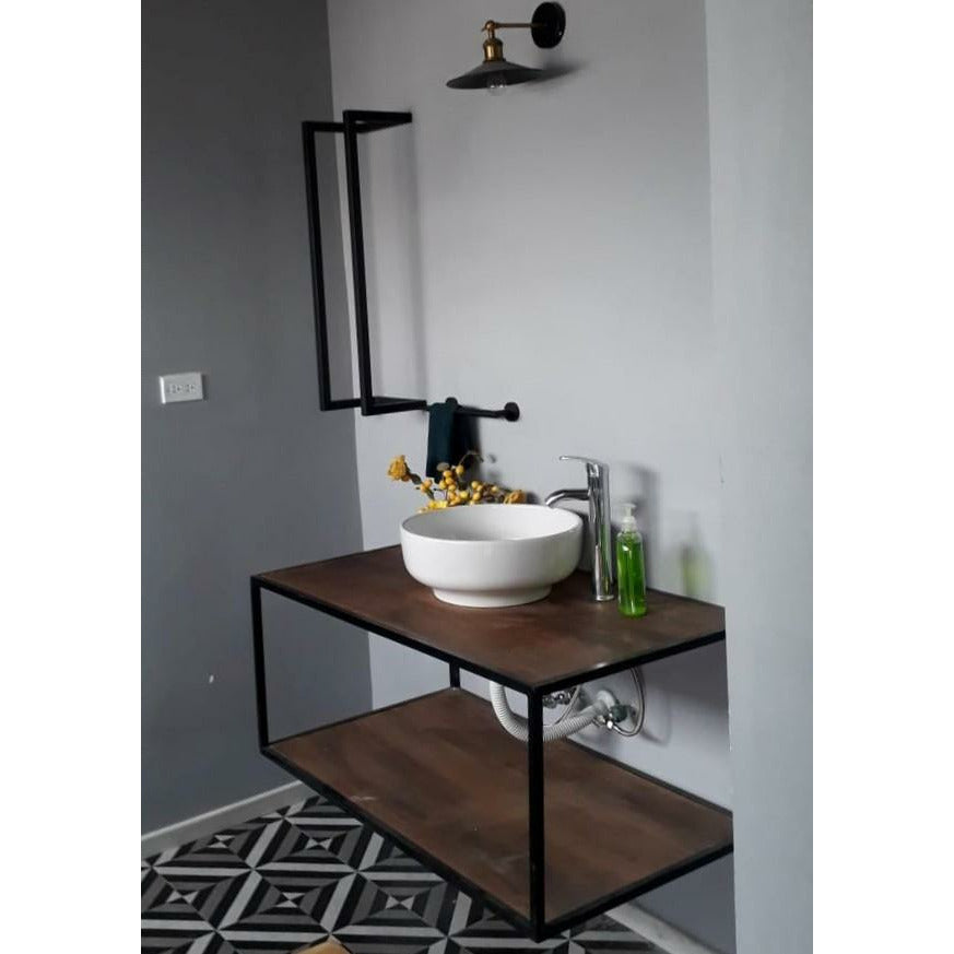 MUEBLE DE BAÑO ESTILO INDUSTRIAL 223