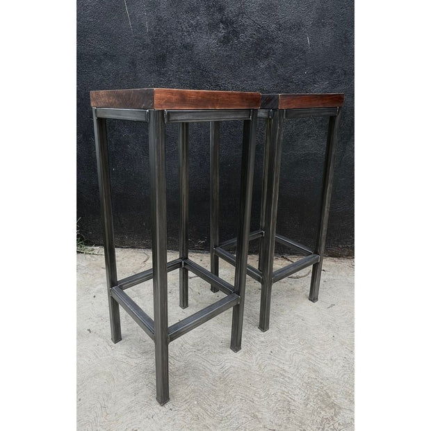 BANCO ALTO RECTO ESTILO INDUSTRIAL 499 - shopBANCO ALTO RECTO ESTILO INDUSTRIAL 499Bancos de comedor y cocina_name
