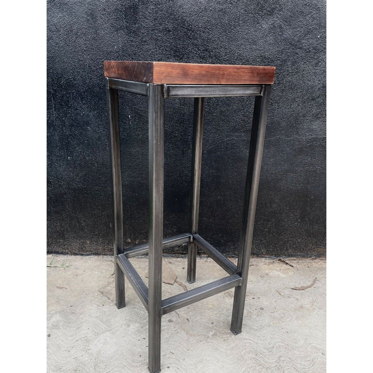 BANCO ALTO RECTO ESTILO INDUSTRIAL 499 - shopBANCO ALTO RECTO ESTILO INDUSTRIAL 499Bancos de comedor y cocina_name